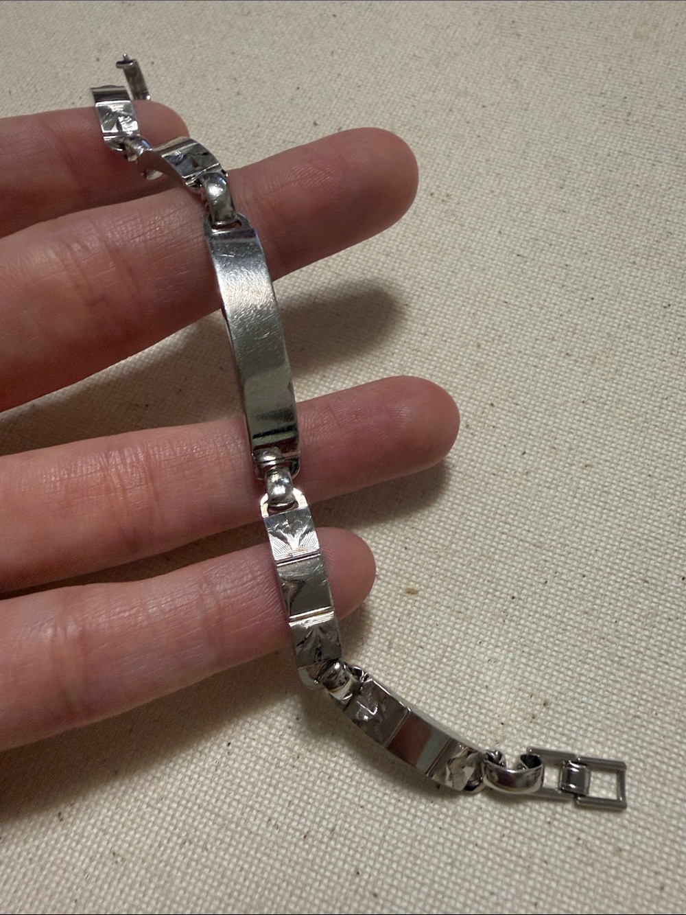 Sterling Silver Linked Bracelet 7’ inch